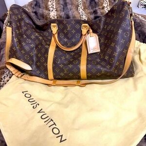 Louis Vuitton monogram keepall Bandouliere 60